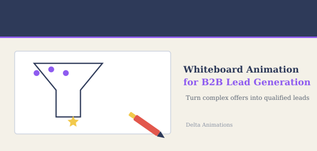 Whiteboard Animation for B2B Lead Generation: How to Turn Complex Offers into Qualified Leads